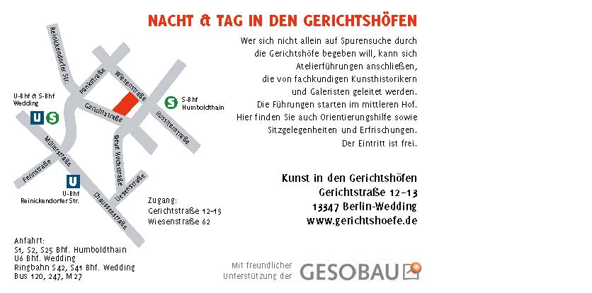Nacht & Tag in den Gerichtshöfen postcard backside