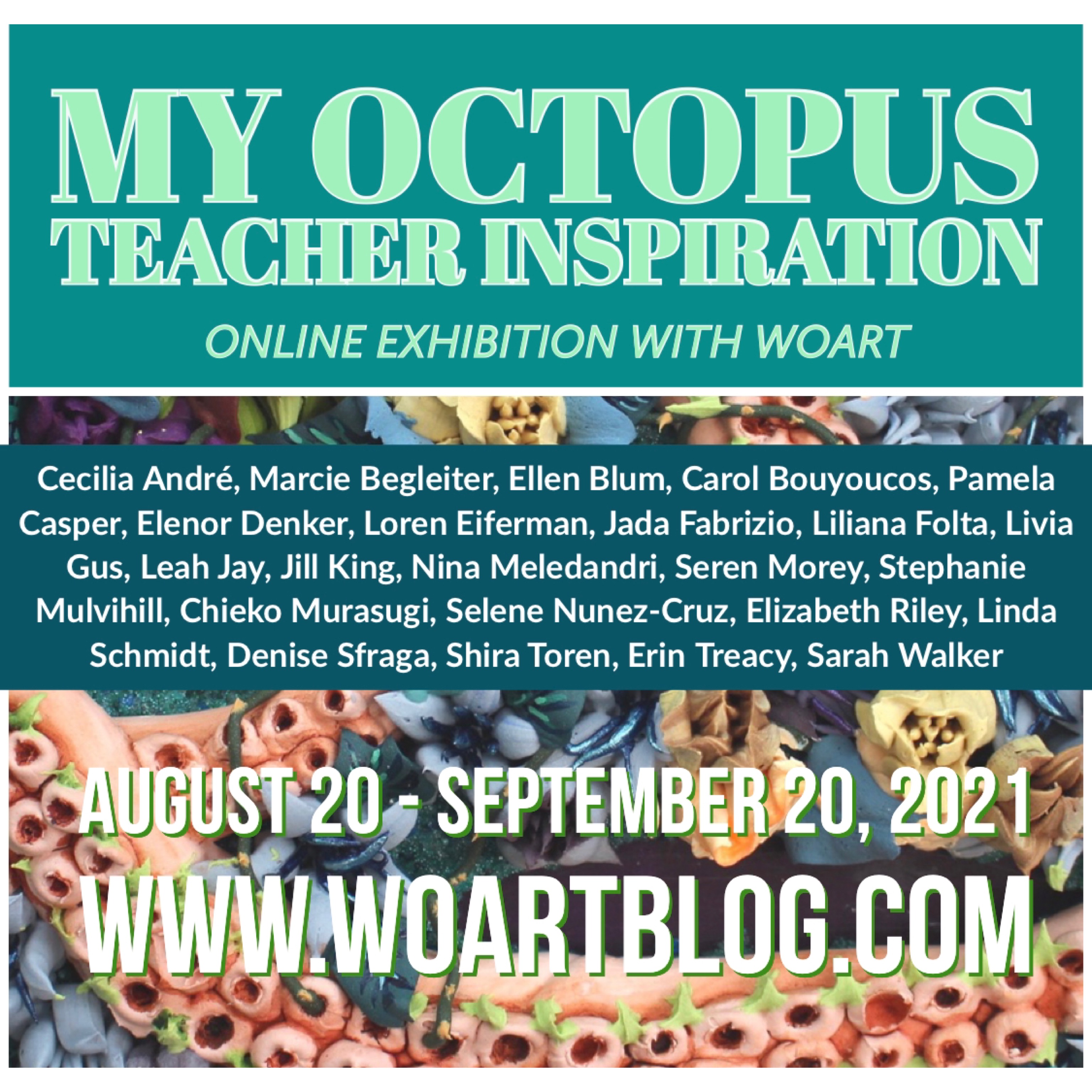 My Octopus Teacher Inspiration - Online Exhibition with Woart